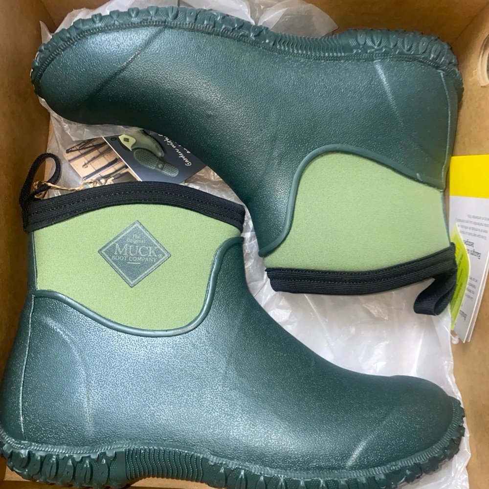 NIB the original Muck Boot Company womens muckster ll ankle M2AW-300 Green - Picture 3 of 15